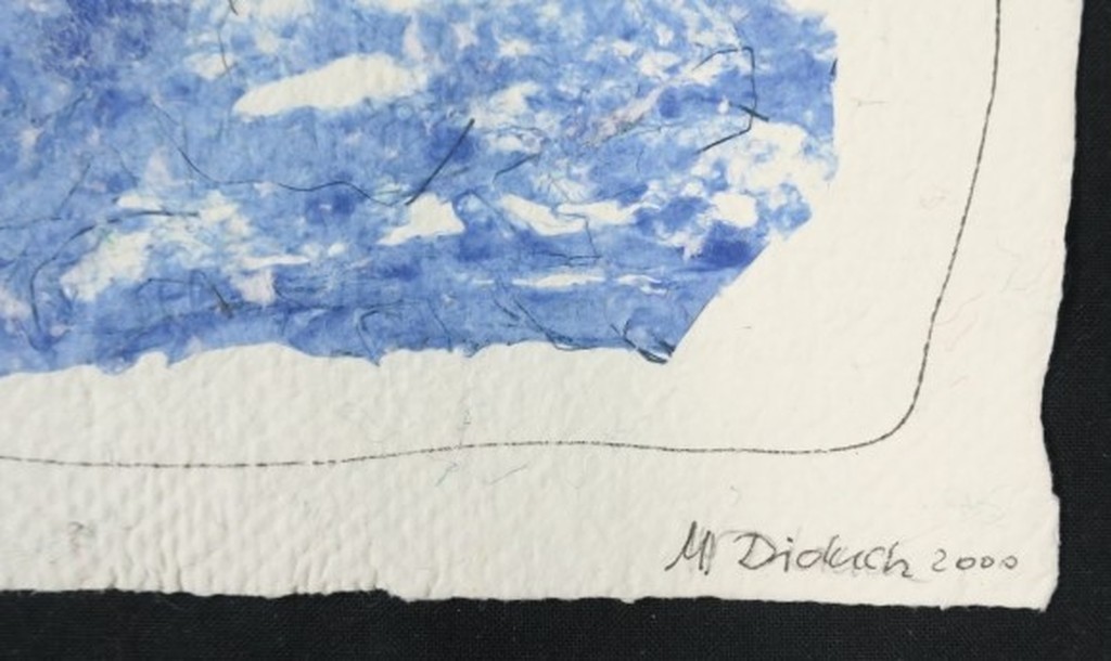 Maria Diduch: Handgeschept papier en pen, Z.T. Jurk kopen? Bied vanaf 20!
