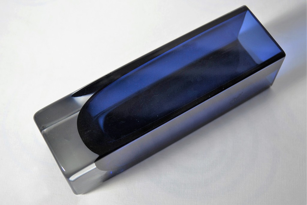 Murano Blokvaas blauwpaars kopen? Bied vanaf 20!