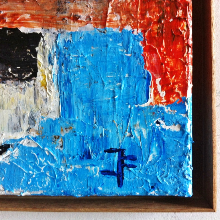 "Full Colored......." John Foppen- olieverf/acrylics-ingelijst-gesigneerd. kopen? Bied vanaf 125!