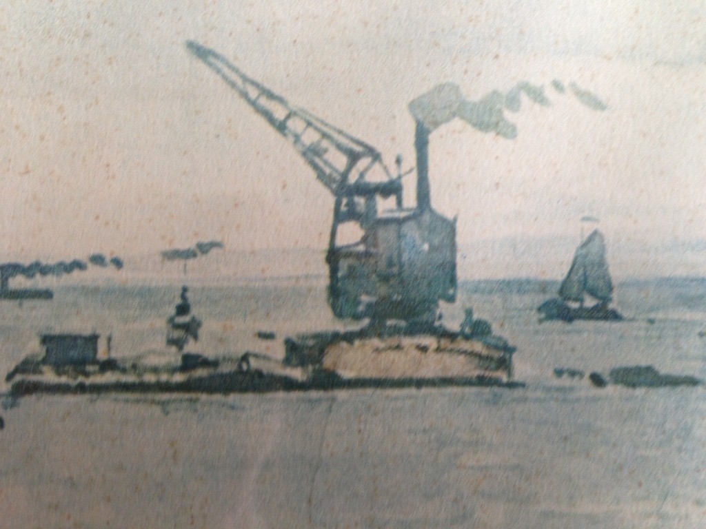 C. Vreedenburgh -1934 - Koperdiepdruk naar Aquarel - achter glas kopen? Bied vanaf 10!