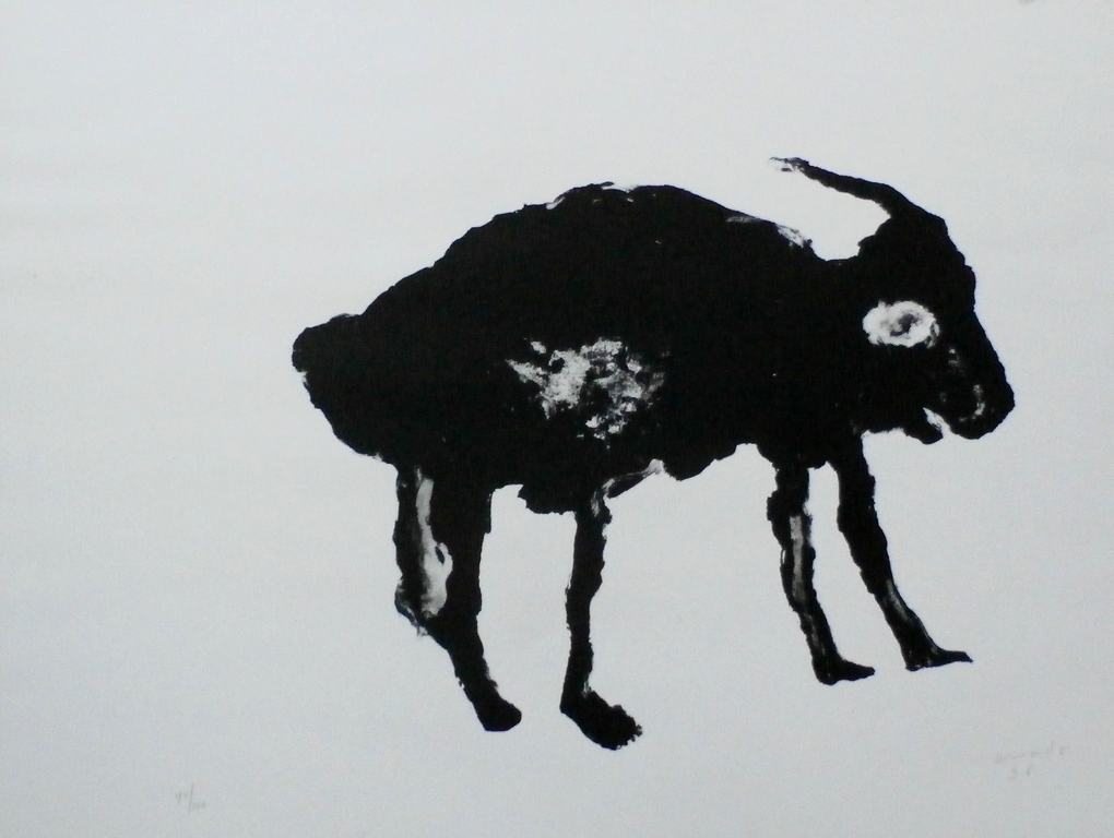 Armando - Litho: Das Tier - 1996 verkocht voor € 395!