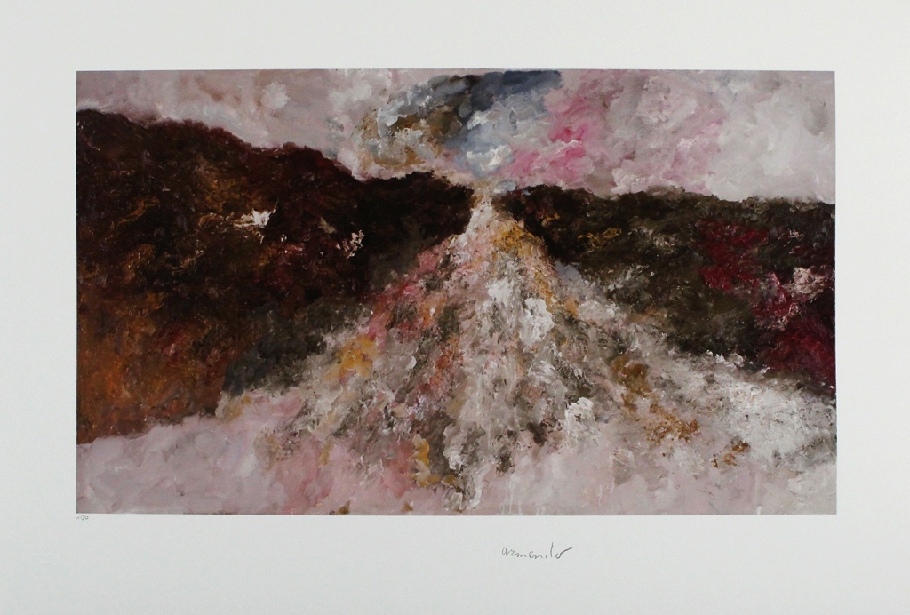 ARMANDO Gr Giclee DER FELDWEG Handgesigneerd OPLAGE SLECHTS 30EX!! kopen? Bied vanaf 150!