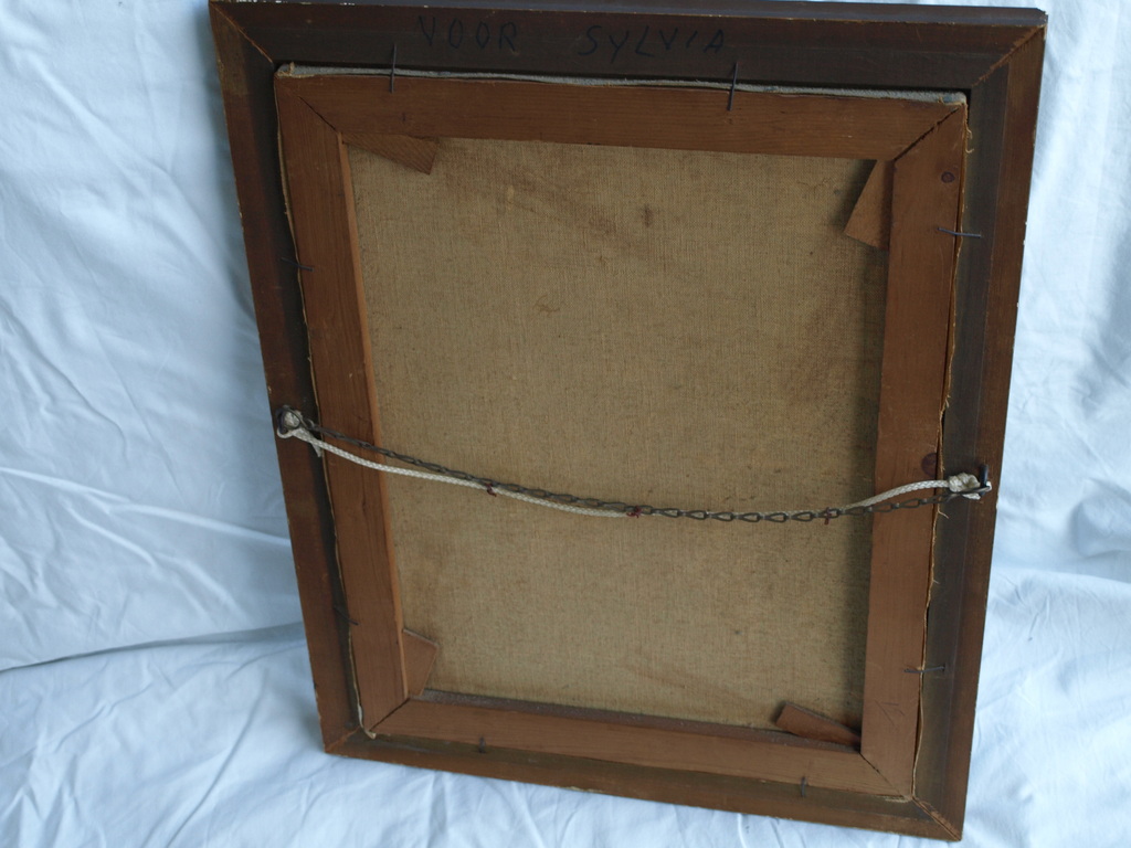 Fred Landsman : Olieverf op doek – Feest – ingelijst – 52 x 42 cm. kopen? Bied vanaf 1!