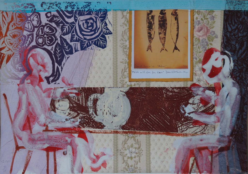 Daniel Tavenier - gesigneerde gemengde techniek - 2001 kopen? Bied vanaf 1!