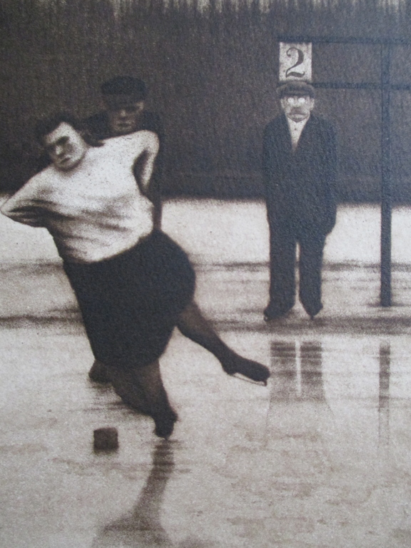 Hans Blanken, ets "Kunstrijden om turven" E.A kopen? Bied vanaf 40!