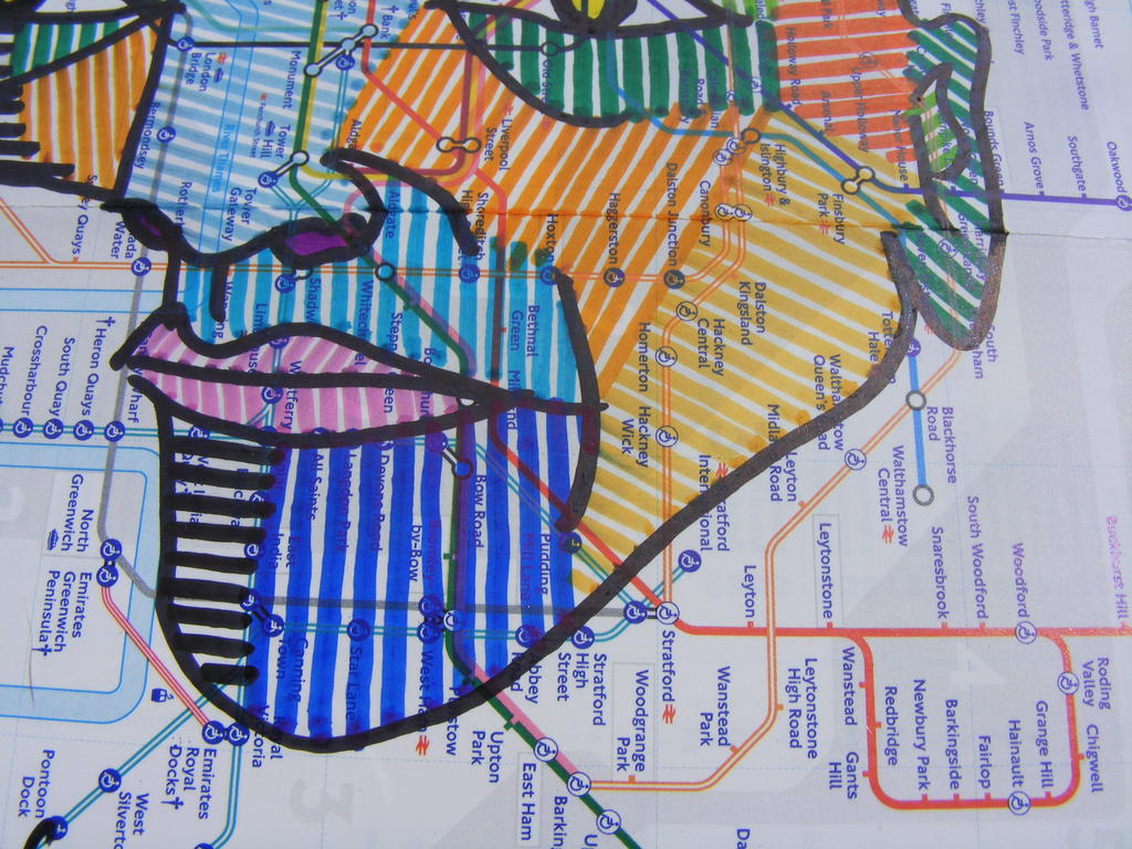 Hayden Kays, originele tekening, "Black lines", met C.O.A. kopen? Bied vanaf 195!