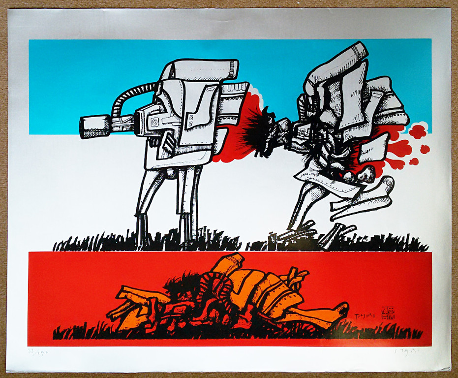 Shinkichi Tajiri - Mayday, zeefdruk kopen? Bied vanaf 75!