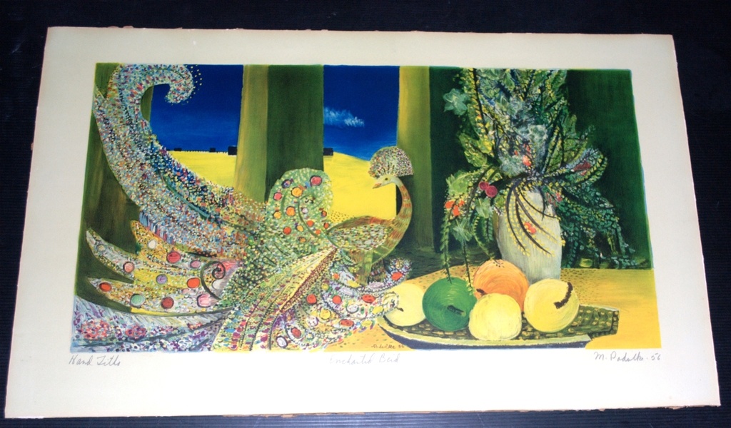 Enchanted bird - litho 1956 kopen? Bied vanaf 39!