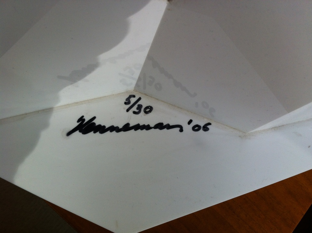 Jeroen Henneman; plexiglas multiple, Gevouwen Stad kopen? Bied vanaf 250!