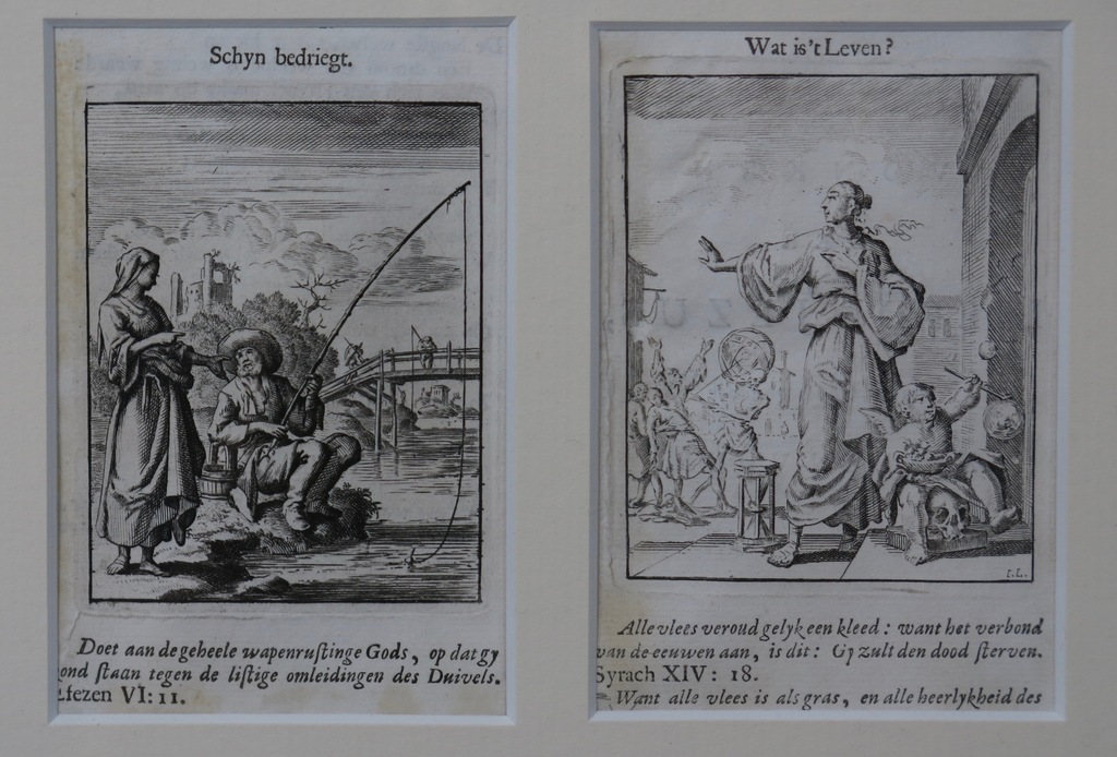 Jan Luyken: 10 originele kopergravures, Vonken der liefde Jezus -Ingelijst kopen? Bied vanaf 80!