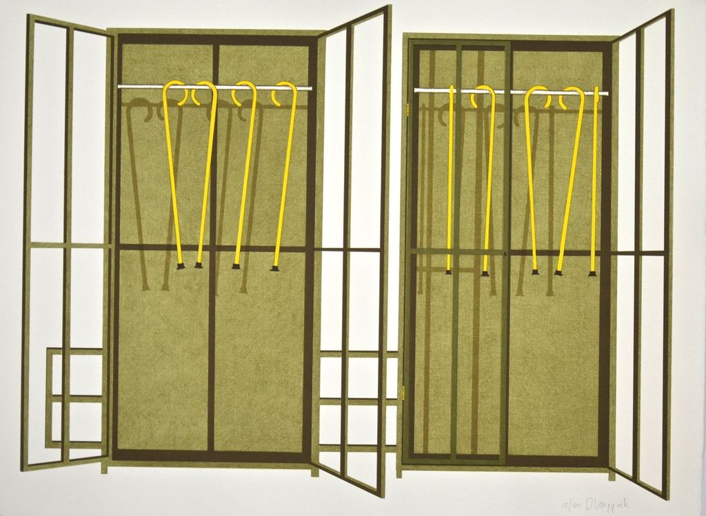 Dirk Vruggink: Litho. Wandelstokken kopen? Bied vanaf 1!