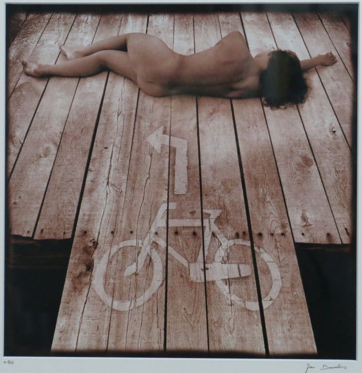 Jan Donckers: Foto, Liggend naakt - Ingelijst kopen? Bied vanaf 50!