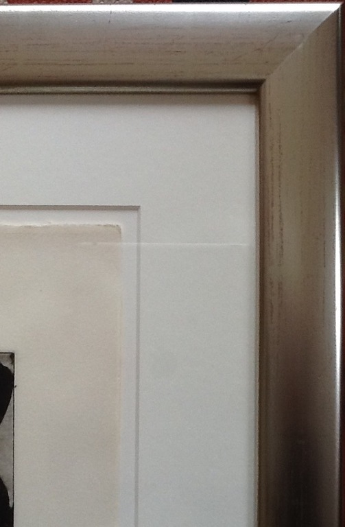 Stijn Peeters, Ets gesigneerd, 4/5, Man met hand onder de kin, ingelijst kopen? Bied vanaf 85!