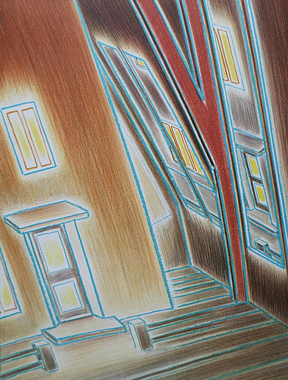 Jeroen Henneman - Huis in een huis, zeefdruk kopen? Bied vanaf 100!