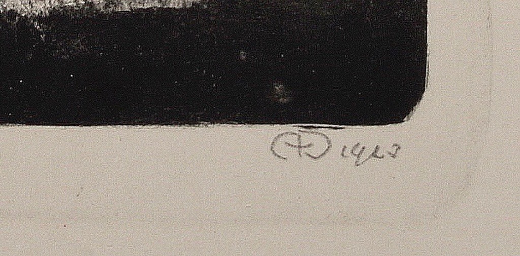 Aart van Dobbenburgh: Litho - Wolkenstudies - 1923  kopen? Bied vanaf 55!