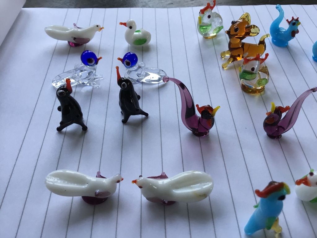 Dieren miniature anni 70-Isola di Murano Venezia 20 pz assortment kopen? Bied vanaf 5!