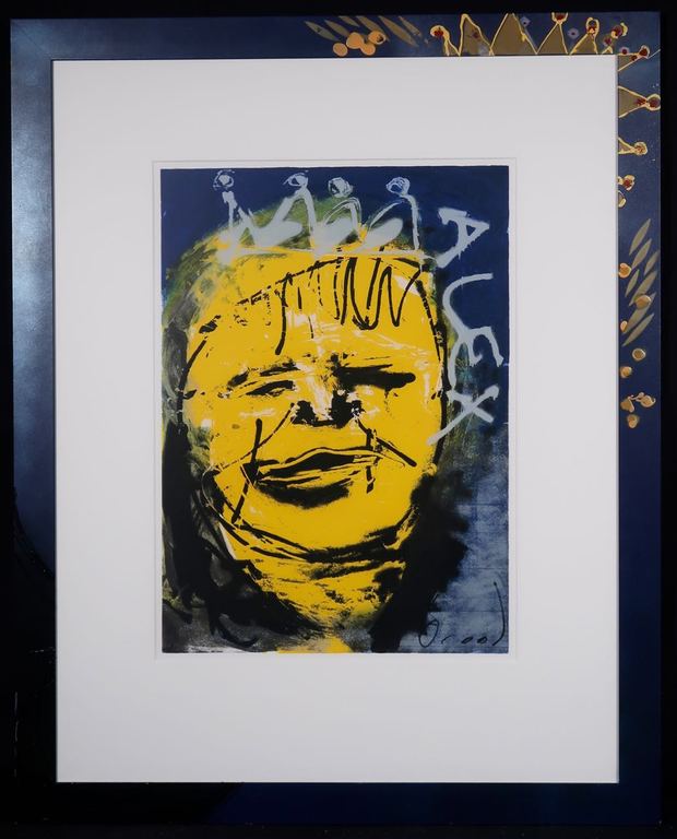 Herman Brood en Kai Urano: Zeefdruk, Epreuve d'artiste - Ingelijst (Groot) verkocht voor € 210!