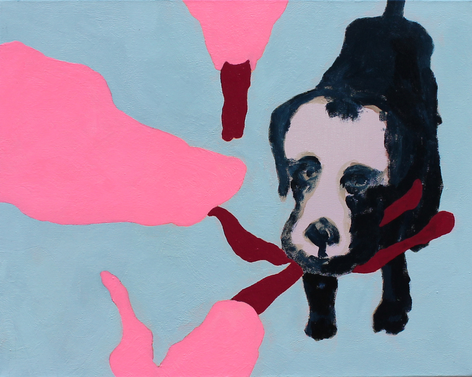 Licking Dog verkocht voor € 85!