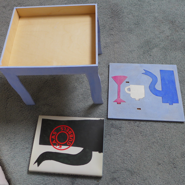 Klaas Gubbels, object uit 1997 Hoogte 31.2 cm. Diepte 28 cm. Breedte 31.6 cm. kopen? Bied vanaf 650!