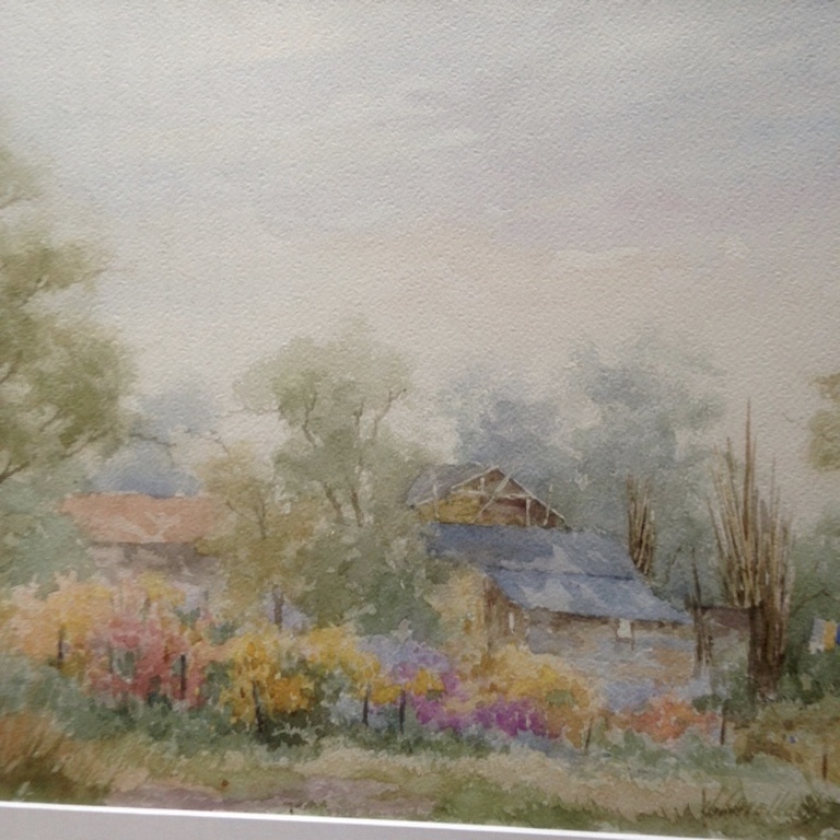2 Aquarellen WIM SAVELKOULS 1941 - 62 X 62 cm gesigneerd. kopen? Bied vanaf 25!