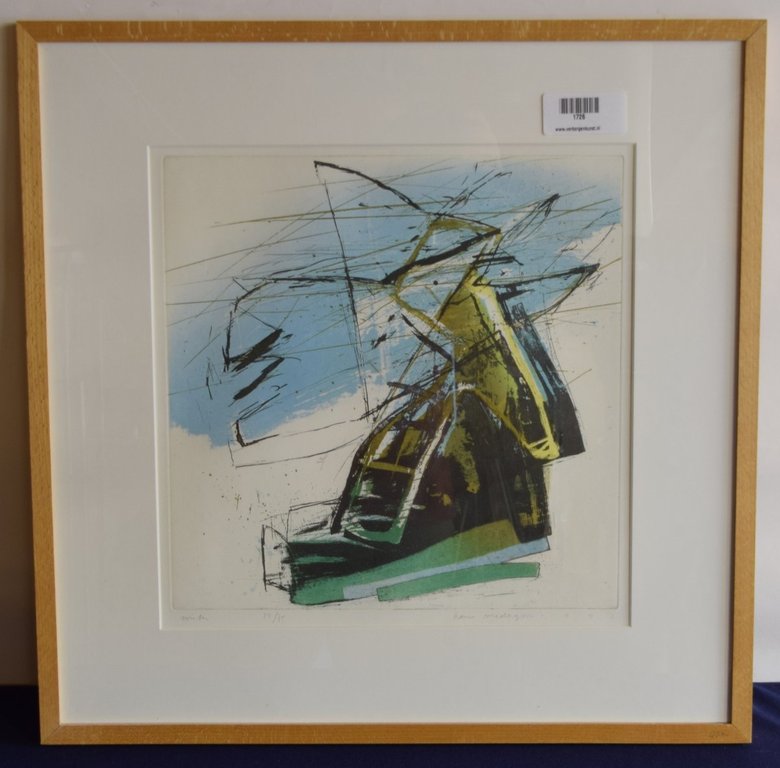 Hans Vredegoor - Ets en aquatint - Winter kopen? Bied vanaf 30!