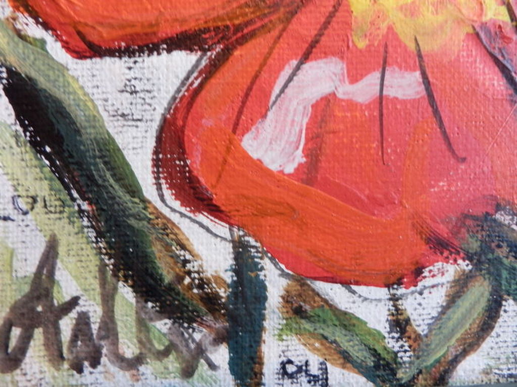 AALTJE WALS  Schilderij Acrylverf op canvas   HOOGZOMER  Handgesigneerd kopen? Bied vanaf 1!
