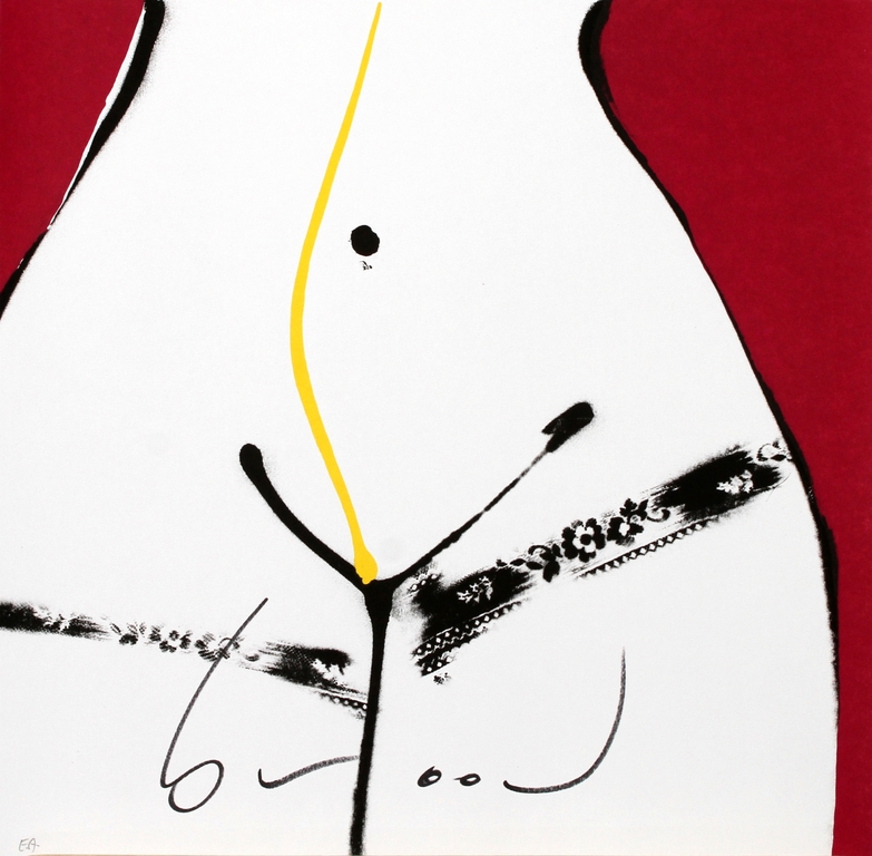 Herman Brood - Originele handgesigneerde zeefdruk - Hips Magenta kopen? Bied vanaf 1!