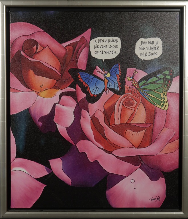 Toon van Driel: Giclee, Vlinder - Ingelijst kopen? Bied vanaf 1!