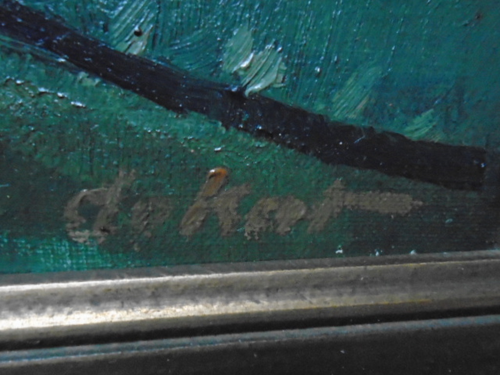 Otto B. de Kat - olieverf - Rozen in vaas kopen? Bied vanaf 695!