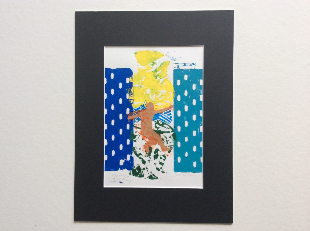 Jack Vissers, acryl op stevig papier kopen? Bied vanaf 1!