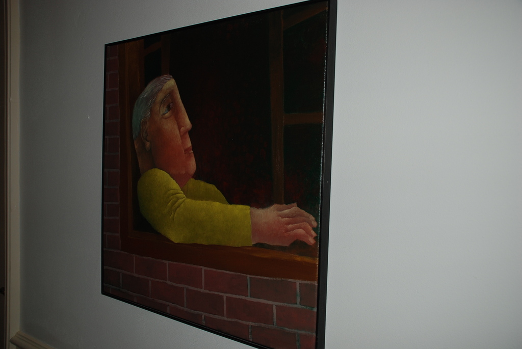 Ton Bouchier, Met Pensioen, Olie op linnen kopen? Bied vanaf 450!