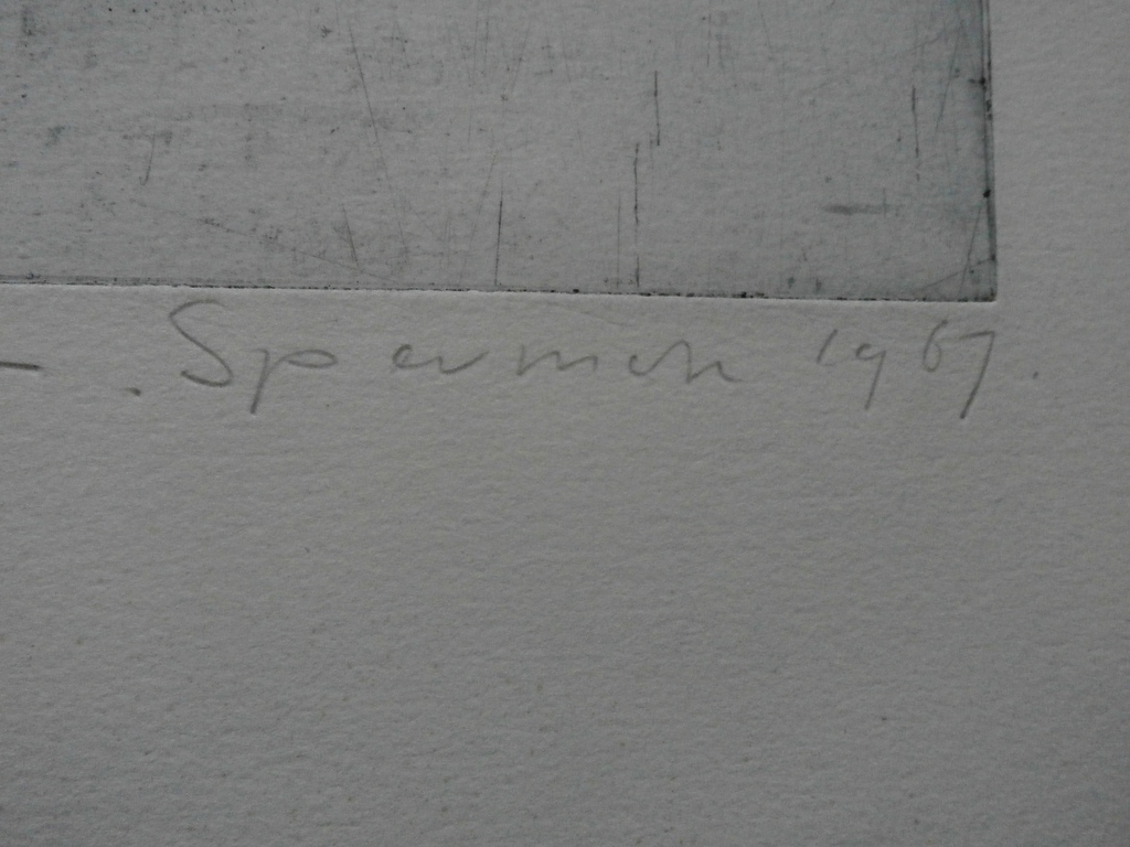Kees Spermon -  ets/aquatint: Big Lighter -  1967 kopen? Bied vanaf 45!