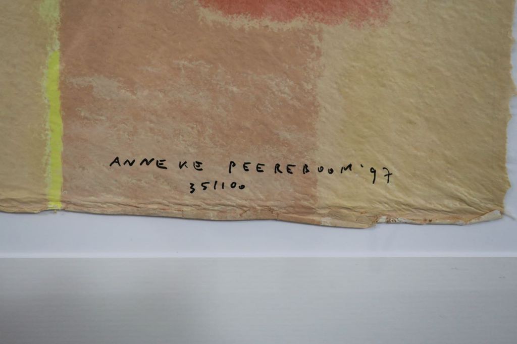 Anneke Peereboom: Zeefdruk, Sunny side II - Ingelijst kopen? Bied vanaf 40!