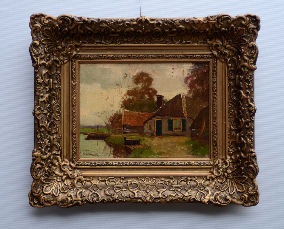 Toon Verplak (1901 - 1996)  - Boerderij  verkocht voor € 90!