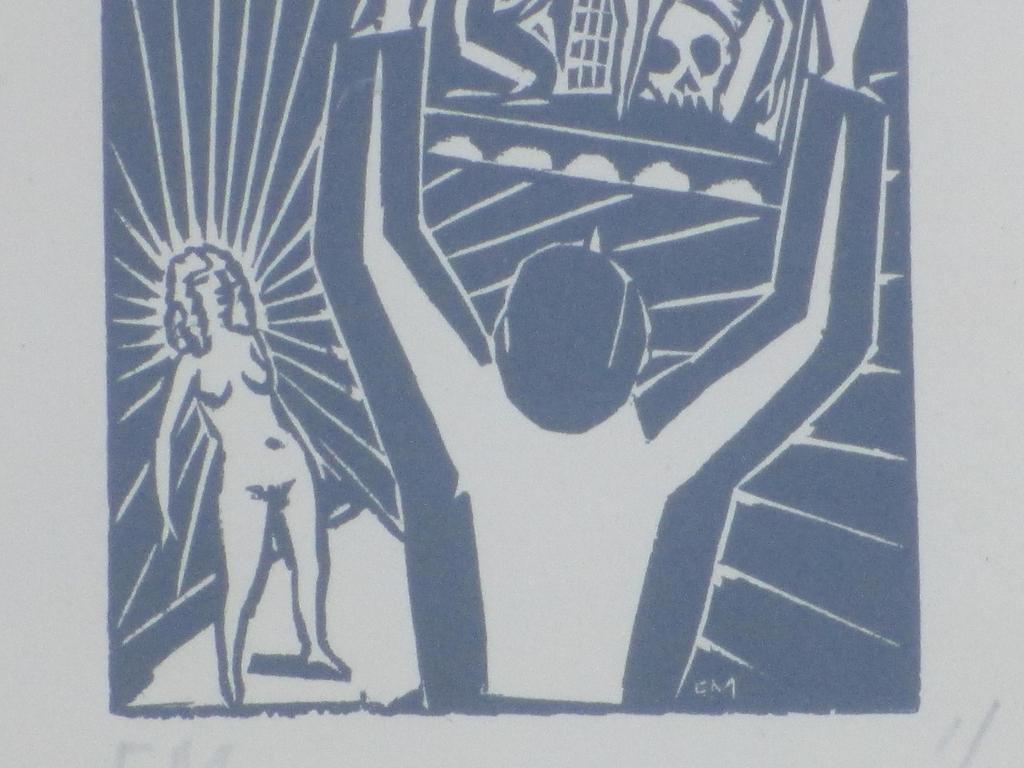 Frans Masereel, De aanbidding van de Madonna, Houtsnede kopen? Bied vanaf 40!