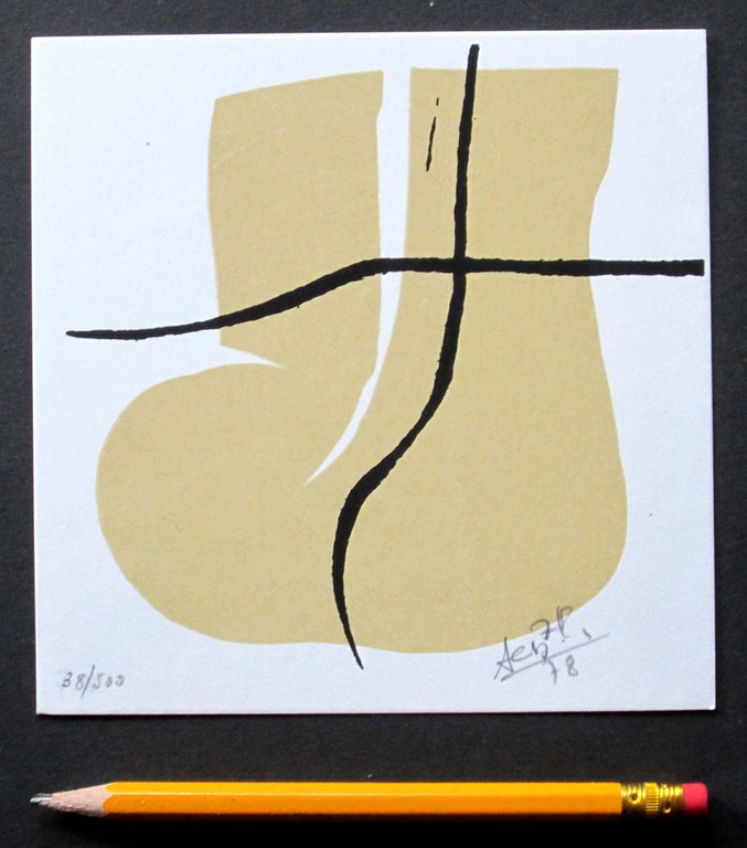 Manzano Acisclo Feire - lithografie 1978 - handgesigneerd & genummerd kopen? Bied vanaf 1!