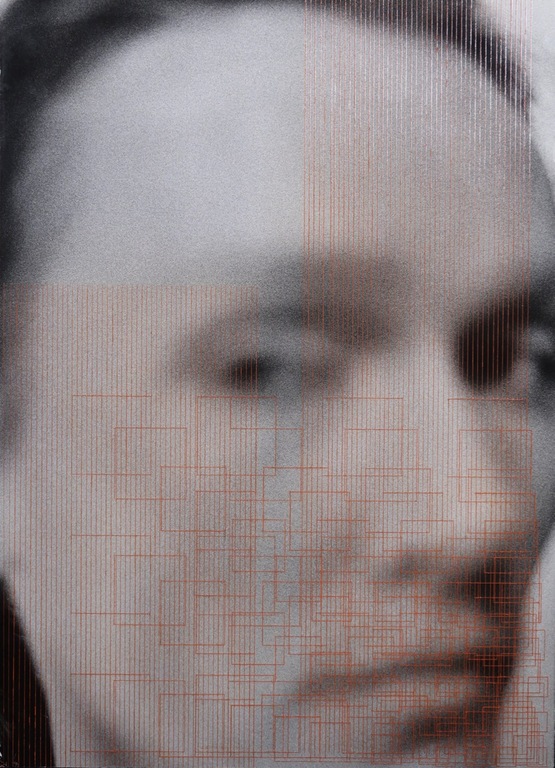 Janine Huizinga: Foto en garen op board, Z.T. kopen? Bied vanaf 200!