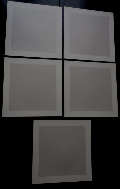 Andre van Lier - Abstracte Litho's (10) - 1981 verkocht voor € 150!