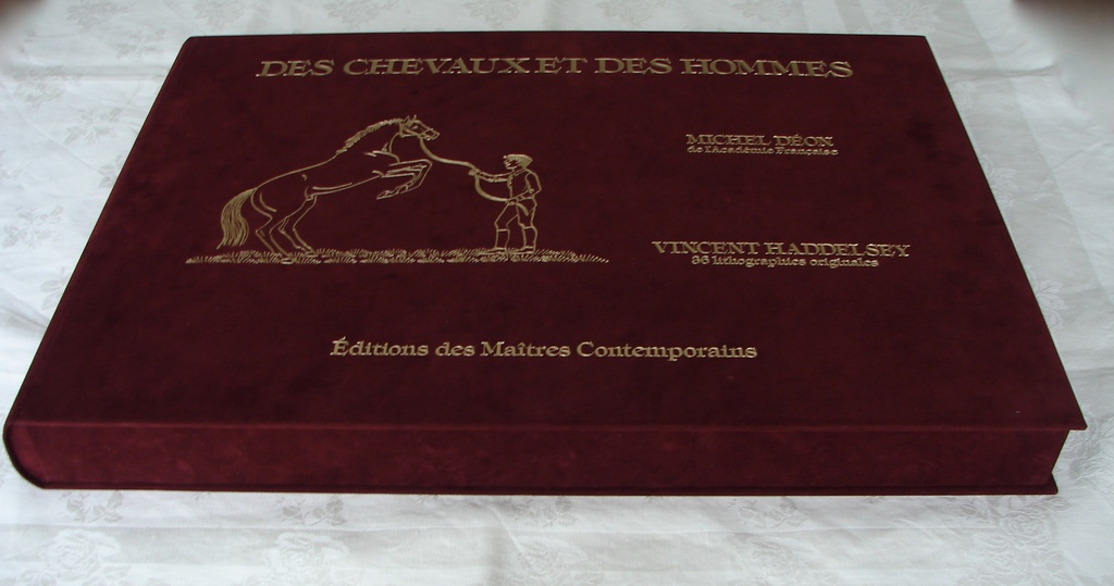 Originele cassette Vincent Haddelsey - 36 lithografieën - gesigneerd. kopen? Bied vanaf 300!