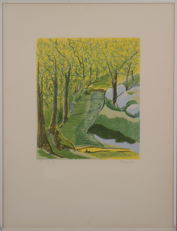 Ami Bernard Zillweger: Litho, Stampa III - Ingelijst kopen? Bied vanaf 1!