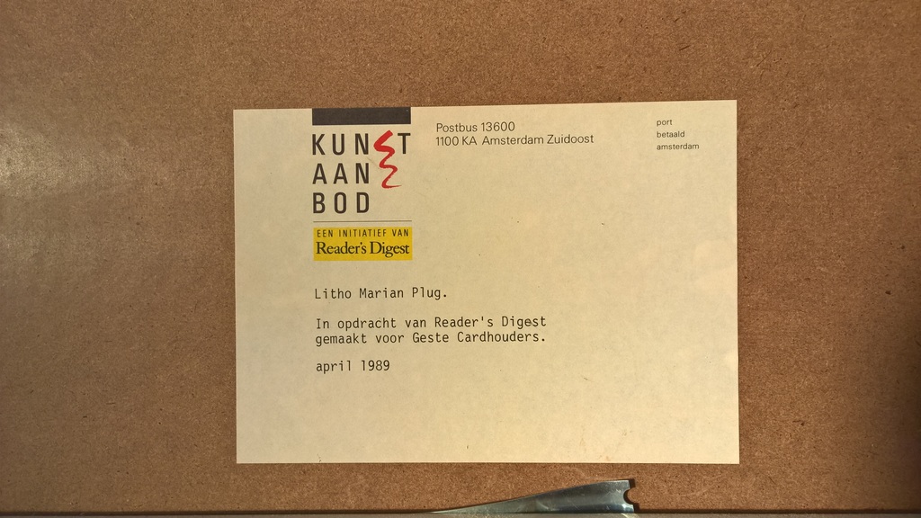 Marian Plug: litho, 'hoog eiland' kopen? Bied vanaf 50!