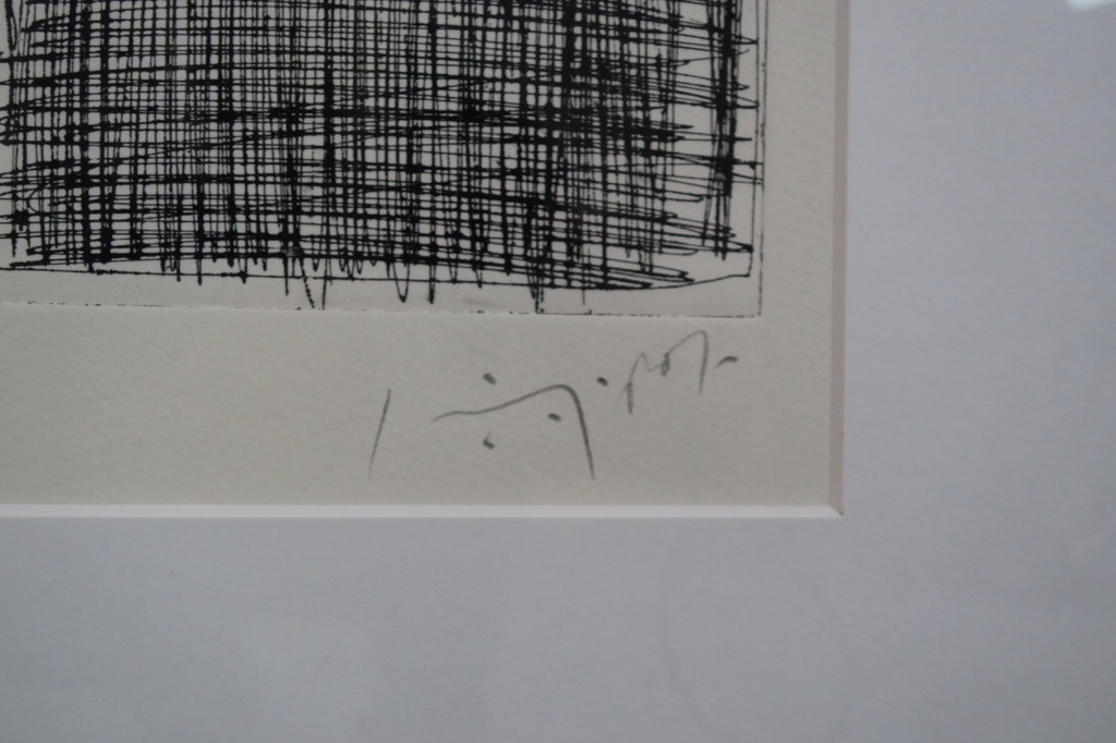 Jan van der Pol: Ets, Z.T. - Ingelijst kopen? Bied vanaf 40!