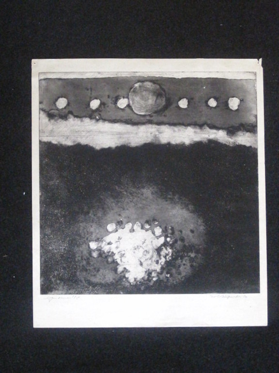 Zoltin Peeter (1942-) grote ETS eigen druk 1/5 gesigneerd 1962 vroeg werk ! kopen? Bied vanaf 1!