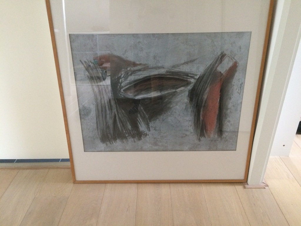 Cees van Dijl, Gouache op papier - 1992, Zonder titel kopen? Bied vanaf 200!