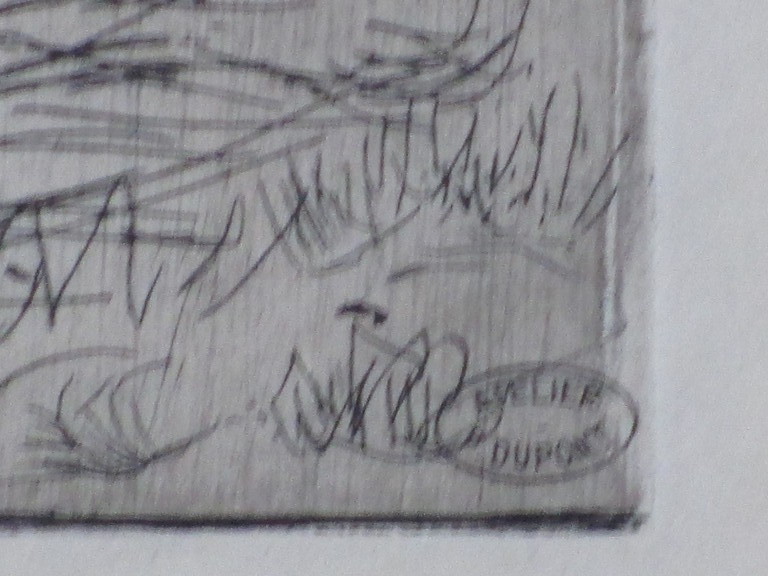 Pieter Dupont, Booten, Ets op zink 1893-94 kaufen? Bieten Sie von 65!