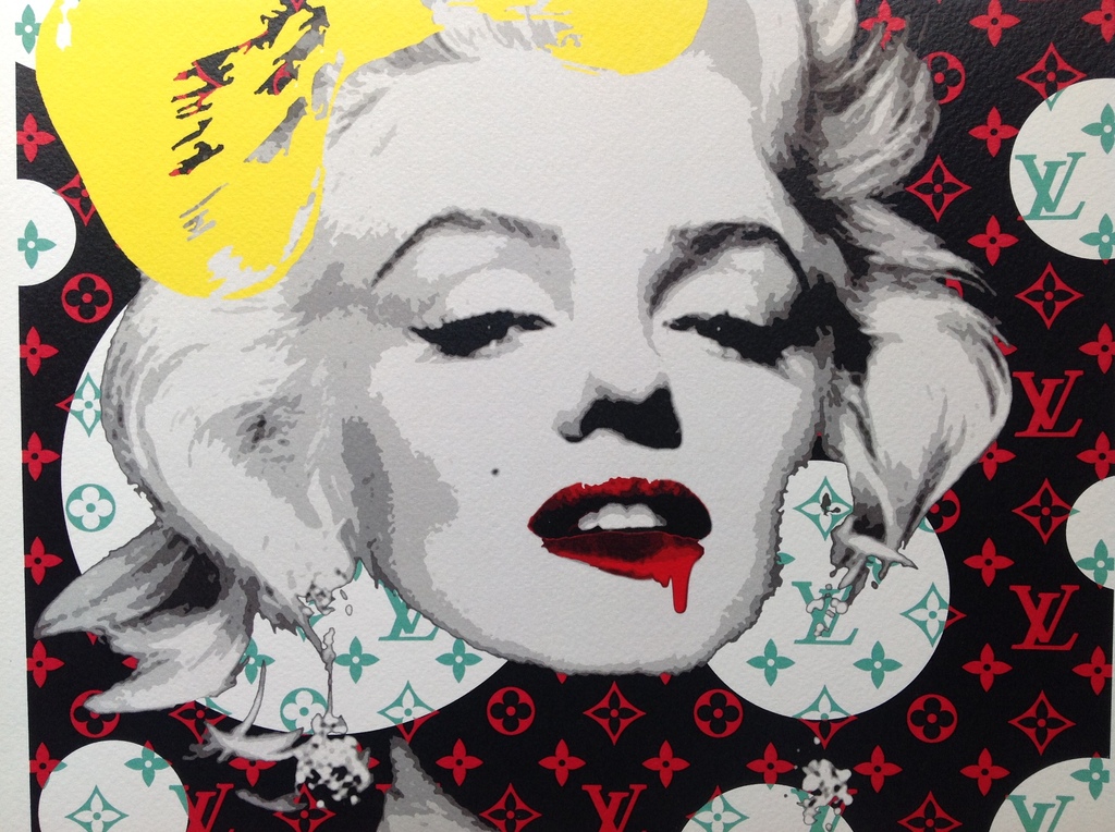 Death NYC, Graffiti Pop Art Print, Monroe LV Y kopen? Bied vanaf 1!