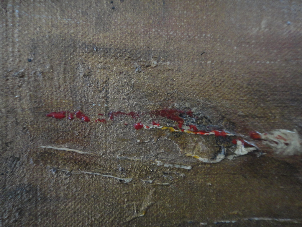 Teun Gijssen - olieverf op doek - zicht op Zwitserse stad aan rivier kopen? Bied vanaf 1!