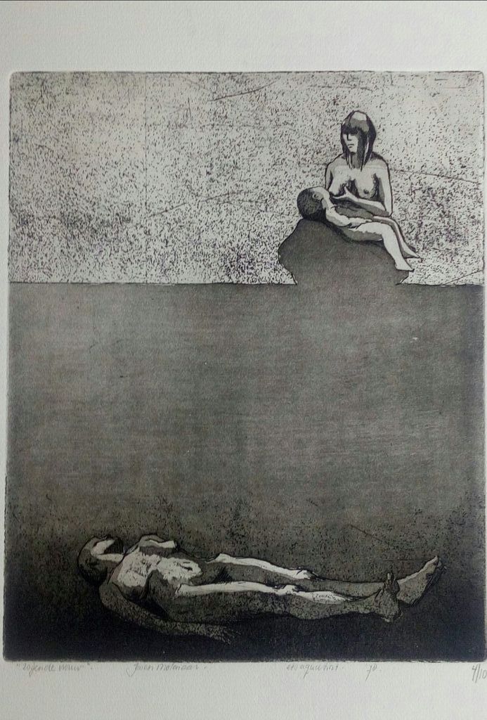 Josien Molenaar: Gesigneerde ets/aquatint - Oplage 10 ex. kopen? Bied vanaf 35!