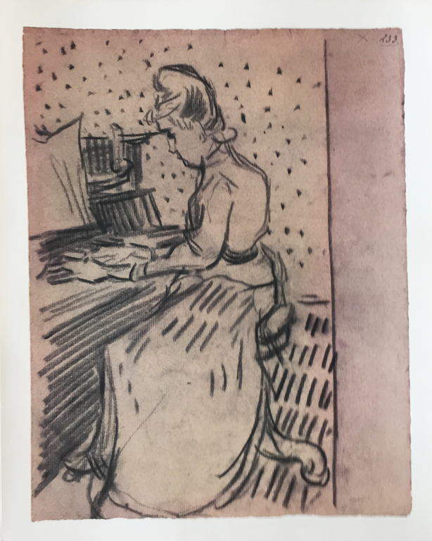 5 Mappen met tekeningen Vincent van Gogh, D.Ket, I.Israels, J.Toorop, J.M.Madou kopen? Bied vanaf 225!