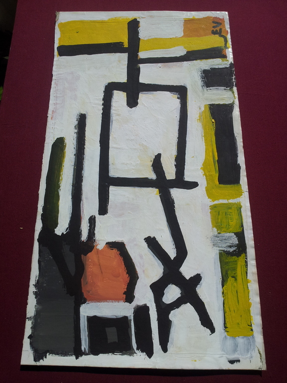 abstract gemon. E V acryl kopen? Bied vanaf 50!